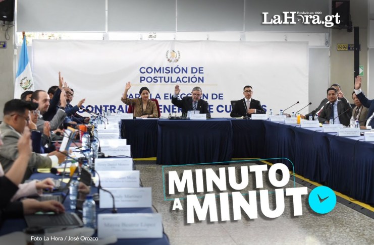 Minuto a minuto de la Comisión de Postulación para contralor. Foto La Hora: José Orozco