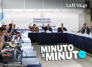 Minuto a minuto: Comisión de Postulación continuará sesión este viernes 18 de septiembre Minuto a minuto de la Comisión de Postulación para contralor. Foto La Hora: José Orozco