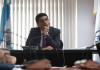 El MP presentó la solicitud de antejuicio contra Fredy Orellana hace 25 días sin que a la fecha tenga el trámite respectivo. Foto La Hora: Daniel Ramírez