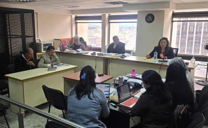 El Tribunal de Mayor Riesgo ordenó el internamiento en el hospital Federico Mora del exalcalde de El Chol, Nicolás Orrego tras ser encontrado culpable. Foto La Hora: Sergio Osegueda