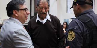 Caso Rancho Bejuco: MP solicita medidas de seguridad contra exalcalde de El Chol, querellantes piden que sea internado MP solicitó al Tribunal de Mayor Riesgo D la aplicación de medidas de seguridad en contra de Nicolás Orrego. Foto La Hora: Daniel Ramírez