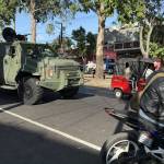 Operativo en la Bethania En un camión blindado llega un contingente del Ejército y PNC