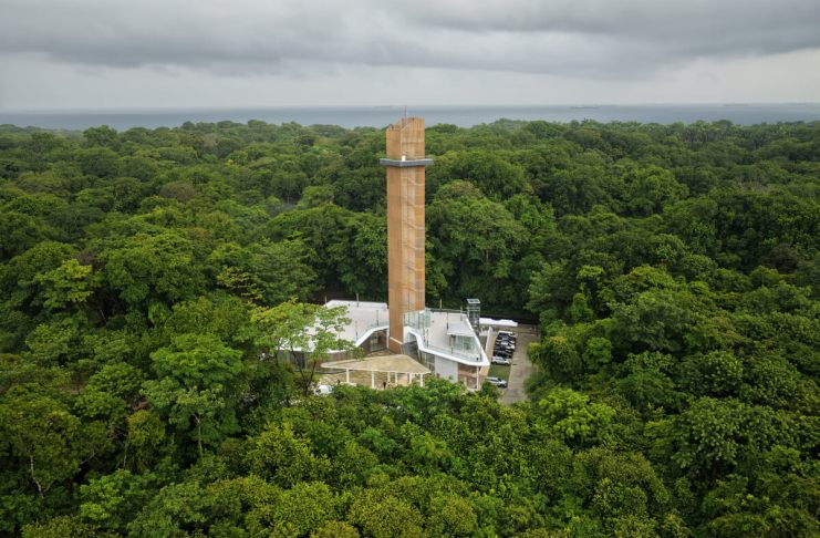 El presidente de Panamá abrió este jueves, tras una inversión de más de 7,7 millones de dólares, el Centro de Visitantes del Parque Nacional y Castillo de San Lorenzo El Real de Chagres. Foto La Hora: EFE