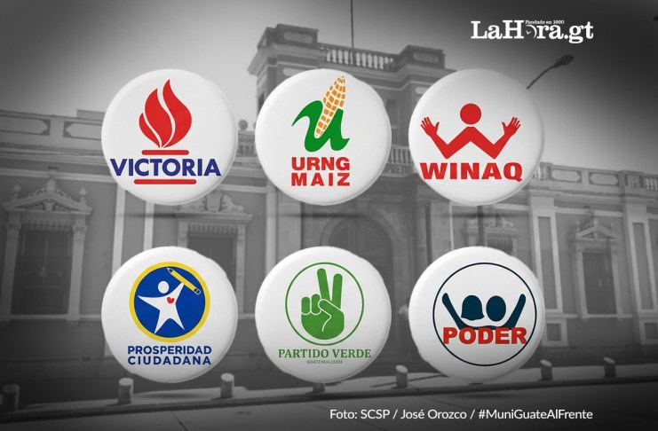 Partidos políticos que están en riesgo de no participar en las Elecciones 2027. Diseño La Hora: Francisco Altán