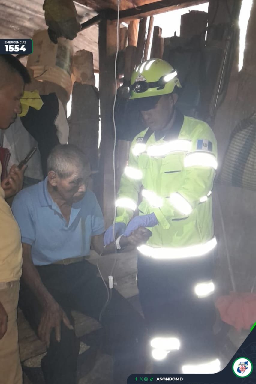 Pedro Cruz, el adulto mayor que fue reportado como desaparecido. Foto La Hora: Asonbomd