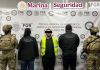Presunto operador logístico y coordinador de distribución de drogas sintéticas del cártel Beltrán Leyva. Foto La Hora: Gabinete de Seguridad de México