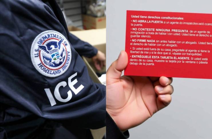 ¿Qué es la tajreta roja para inmigrantes Conoce esta herramienta ante una detención del ICE