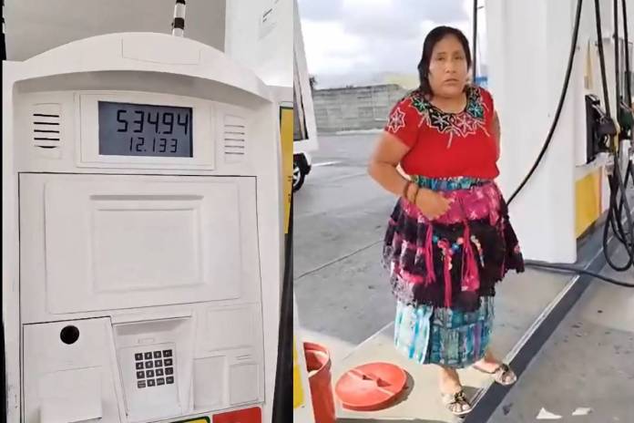 Quisieron huir sin pagar más de Q500 en gasolina, pero les retienen a una de las tripulantes
