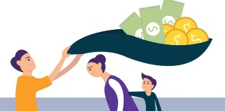 Las remesas siguen siendo un pilar de la economía, pero ese sustento se debilita cada vez más. Arte La Hora: Shutterstock