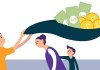 Las remesas siguen siendo un pilar de la economía, pero ese sustento se debilita cada vez más. Arte La Hora: Shutterstock
