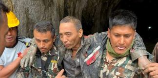 Rescate en Nepal. Foto La Hora: RFI