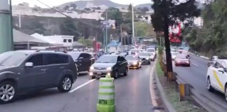El fallecimiento de un motorista en el km. 15.8 de la ruta Interamericana obligó a la PMT a cerrar dos carriles mientras se realizan las diligencias correspondientes.