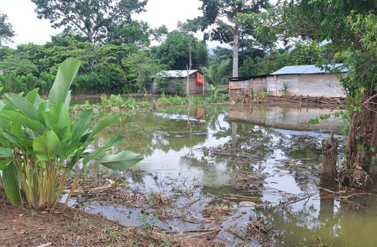 Los suelos presentan altos niveles de saturación en 23 municipios de seis departamentos, lo que puede favorecer crecidas de ríos y generar inestabilidad en algunos terrenos. Foto La Hora: Conred