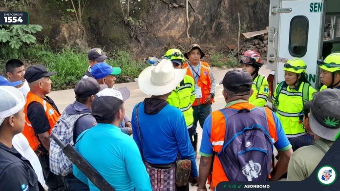 Bomberos de Senahú, Alta Verapaz. Foto La Hora: Asociación de Bomberos Municipales y Departamentales