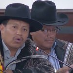Los alcaldes indígenas indicaron ante diputados del Congreso que manifestarán el miércoles en el Aeropuerto La Aurora. Foto La Hora: captura de pantalla video Congreso