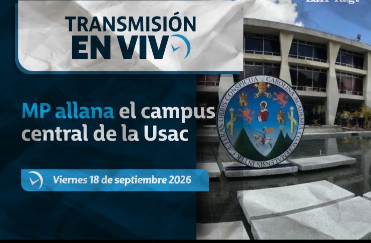 En vivo: MP allana las instalaciones del campus central de la Usac MP allana las instalaciones del campus central de la Usac. Arte La Hora: Alejandro Ramírez.
