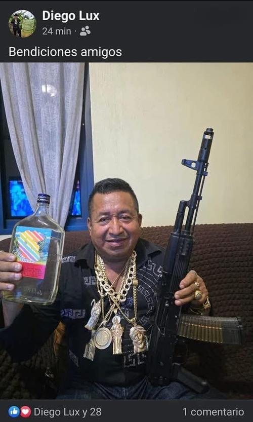 Esta fue la imagen por la que el alcalde de Pueblo Nuevo restringió su perfil durante algún tiempo.