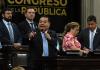 Allan Rodríguez y Vamos fracasan en primer intento por aprobar exoneración de impuestos y otorgar subsidio al diésel El diputado Allan Rodríguez busca convencer a sus colegas para aprobar la exoneración de dos impuestos relacionados con el petróleo y combustibles. Foto: La Hora / José Orozco