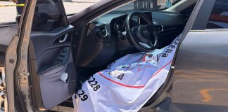 El abogado de 61 años fue atacado en el interior de un vehículo en un parqueo. Foto: Bomberos Municipales Departamentales