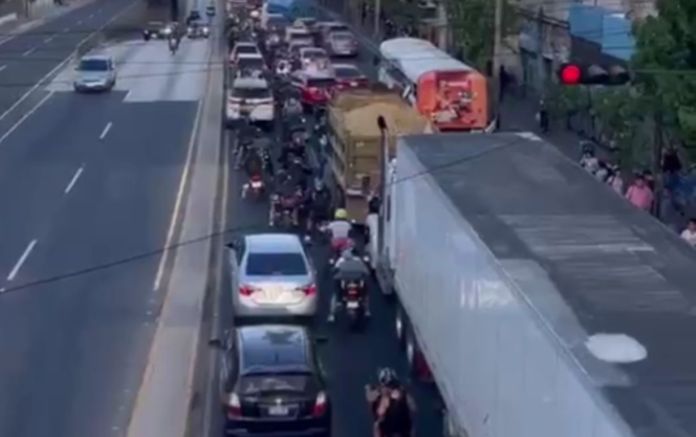 Tráfico ruta al Atlántico