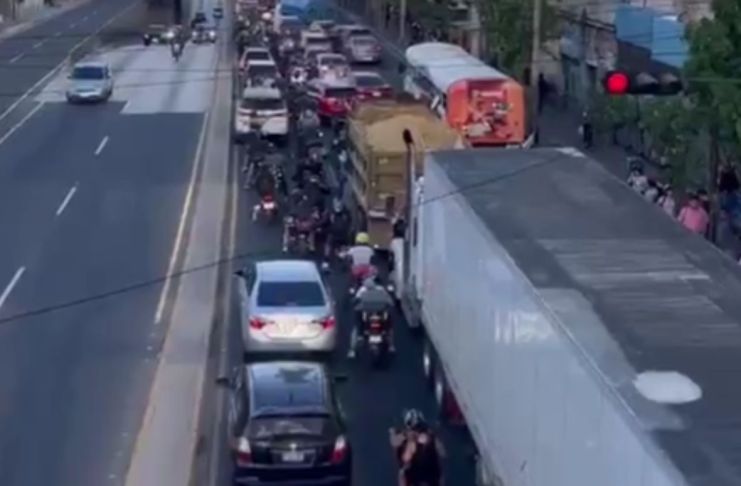 Caos vial en la ruta al Atlántico: accidente en km 15.5 afecta el tránsito hasta el Periférico Tráfico ruta al Atlántico