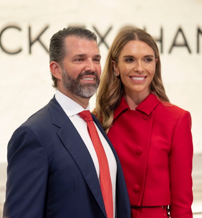 Demócratas investigan boda de Donald Trump Jr. que se celebró en Bahamas. Foto La Hora.