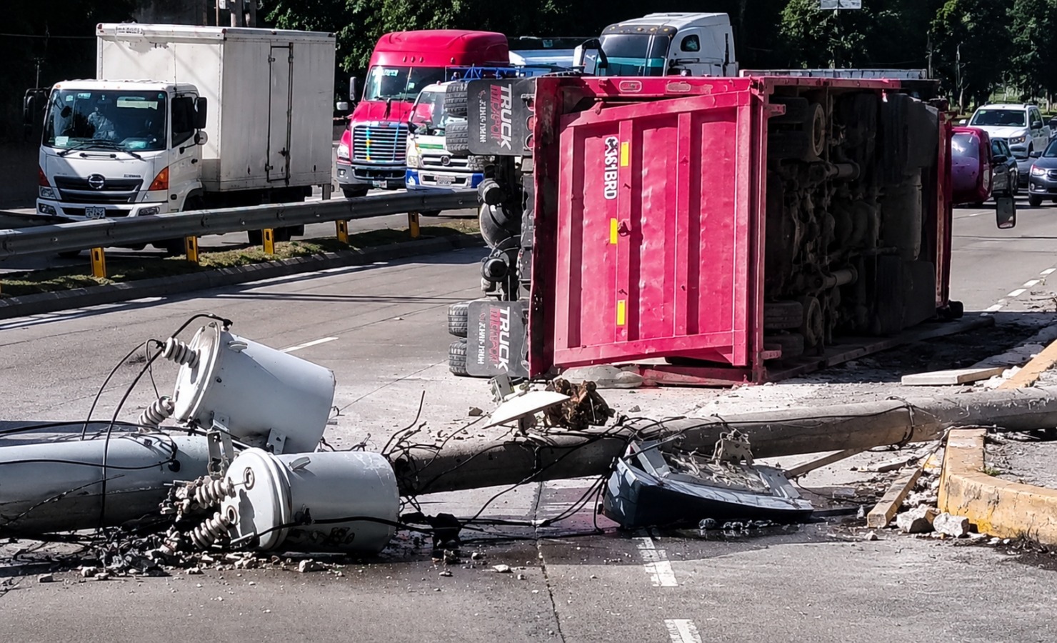 Otro accidente ocurrido en el tramo que Onset califica como crítico en la ruta al Atlántico.