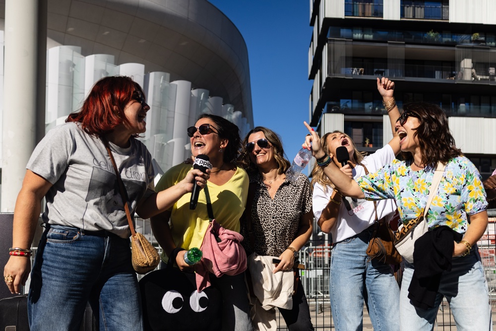 LA gira de la cantante ha generado gran despliegue de fans. Foto La Hora: EFE