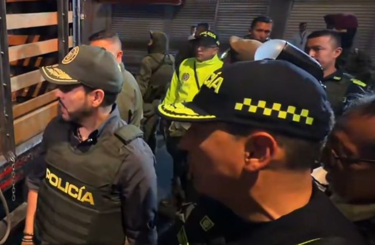Colombia operativo de seguridad
