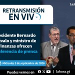 Conferencia de prensa del 2 de septiembre de 2026