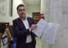 Los familiares del odontólgo Julio Martínez, secuestrado en mayo del año pasado, presentaron una apelación en contra de la medida sustitutiva otorgada a Andrés Alcázar. Foto La Hora: Sergio Osegueda