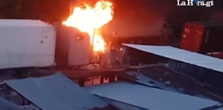 Disturbios durante bloqueos por el alza de combustibles dejan decenas de heridos y varios evacuados Cuyotenango fue uno de los lugares en donde más actos violentos se registraron durante la jornada de bloqueos el viernes pasado. Foto La Hora.