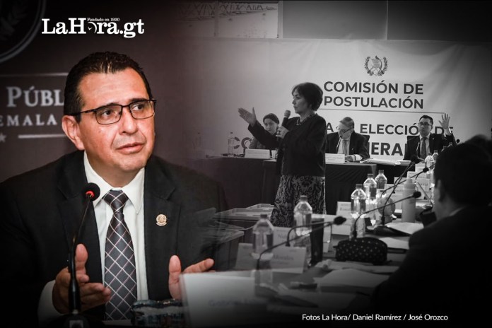 Denuncia penal que sigue su curso en el Ministerio Público por la Elección de Contralor. Diseño La Hora: Francisco Altán