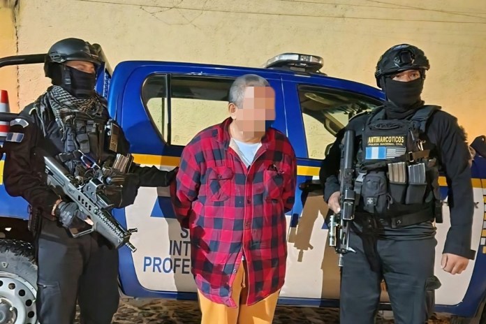 extraditable PNC captura en Sacatepéquez a colombiano requerido por EE. UU. por delitos de narcotráfico.