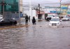 Tormenta tropical Marie avanza hacia el noroeste de México y podría convertirse en huracán Bomberos atienden una emergencia en calle inundada debido a las fuertes lluvias en Pachuca por tormenta tropical. Foto La Hora: EFE