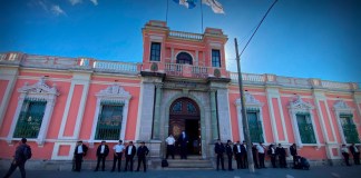 Al menos cinco partidos tienen 7 semanas para alcanzar el mínimo de afiliados y competir en las elecciones 2027 Fachada del Tribunal Supremo Electoral (TSE). Foto La Hora: José Orozco