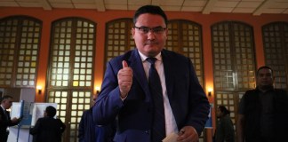 Fredy Orellana se ha librado en 17 ocasiones de que la CSJ le retire la inmunidad para ser investigado por diversos señalamientos. Foto La Hora: Archivo