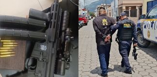 Captura de Francisco "N" en Jalapa por portación ostentosa de arma de fuego.