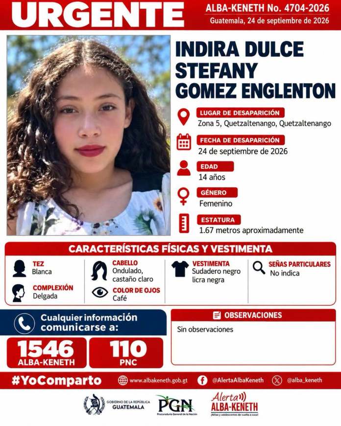 Indira Dulce Stefany Gómez Englenton