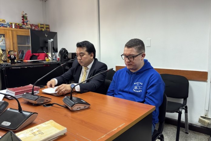 Tras el cambio de delito en contra de Jorge Rodas Linares, el Juzgado Tercero Penal amplió el plazo de investigación por la muerte de Nidia Bautista. Foto La Hora: Daniel Ramírez