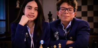A sus 12 años, Ricardo y Kerstin ya compiten en la Olimpiada Mundial de Ajedrez A sus 12 años, Ricardo y Kerstin ya compiten en la Olimpiada Mundial de Ajedrez. Imagen La Hora: Mabel Rosal.