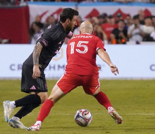 El Inter Miami rescató un empate 1-1 frente al Chicago Fire en el Soldier Field ante más de 63,000 espectadores