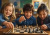 Durante las semanas restantes del año escolar, el Ministerio de Educación (Mineduc) comenzará con la implementación del plan piloto del programa "Ajedrez en el Aula". Imagen La Hora: Roberto Altán.
