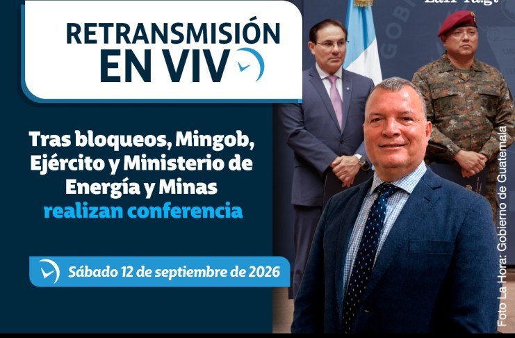 El ministro de Gobernación, Marco Antonio Villeda, ofreció pormenores de las acciones policiales por los bloqueos en varios puntos del país. Foto La Hora: José Orozco