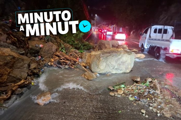 Lluvias en Guatemala 23 de septiembre Foto La Hora