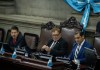 Decreto 21-2026, que otorgaría subsidio a combustibles, continúa en el Congreso por objeciones de Vamos El presidente del Congreso, Luis Contreras, informa que las objeciones al Decreto 21-2026 deben ser votadas en el Pleno. Foto: La Hora / Roberto Cordón
