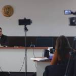 Nuevos señalamientos en contra del juez Fredy Orellana tras aplazar por un mes más la audiencia del caso por el cual solicitaron el retiro de su inmunidad. Foto La Hora: Daniel Ramírez