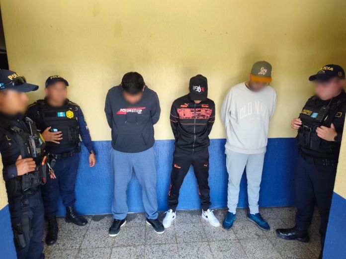 pnc sancristobal Detenidos en San Cristóbal