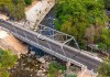 Trabajos en el puente Santa Cruz, Teculután, Zacapa. Foto: CIV