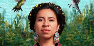 Sara Curruchich, la primera cantautora guatemalteca en cantar en kaqchikel, obtuvo el Galardón Grace de la Fundación Paíz. Foto La Hora: Sara Curruchich.